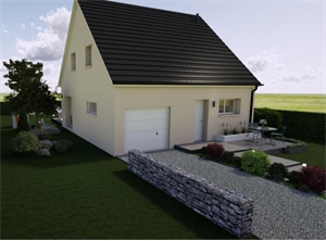 maison neuve à la vente -   68720  ZILLISHEIM, surface 90 m2 vente maison neuve - UBI442755584